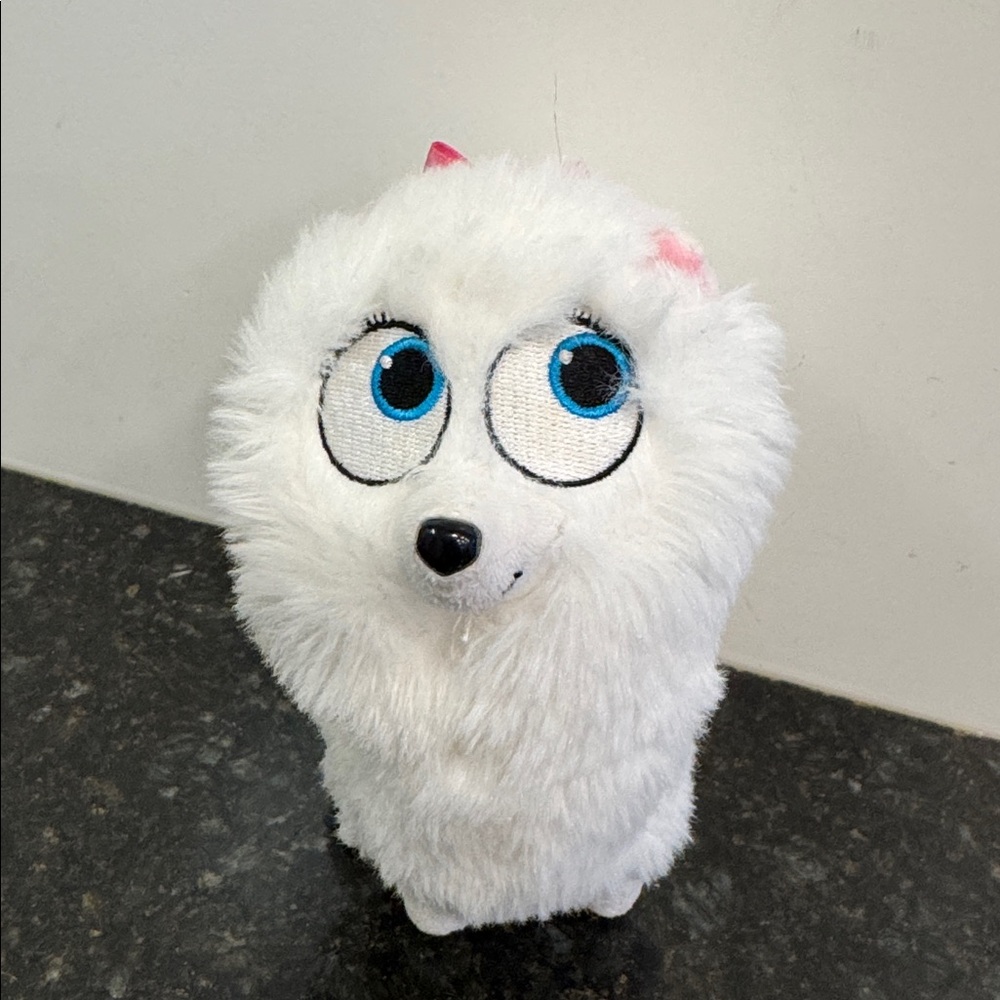 Ty The Secret Life of Pets Gidget Dog TY Plush 6”Stuffed Toy Doll